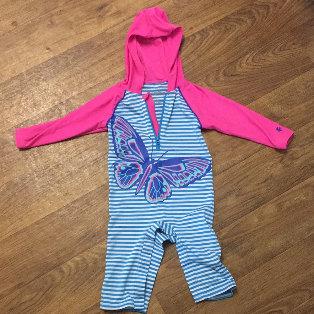 COOLIBAR BABY GIRLS SPF 50+ ONESIE